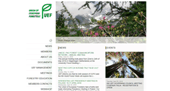 Desktop Screenshot of european-foresters.org